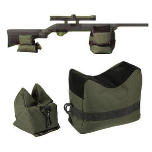 Front & Rear Bag Rifle Support Sandbag Without Sand