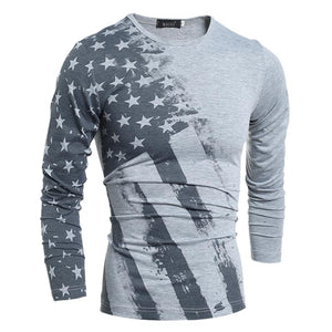 Long Sleeve American Flag