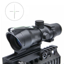 Load image into Gallery viewer, ACOG 4X32 Tactical Optical Rifle Scope With Fiber Optics Green Illuminated Crosshairs
