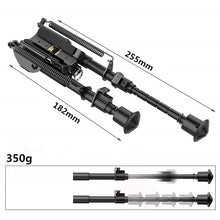 Load image into Gallery viewer, Quick Detach Rifle Bipods in Black or Tan
