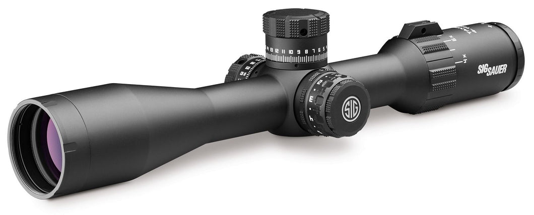 Sig Sauer TANGO4 Rifle Scope 4-16X44mm FFP MOA Illuminated Reticle Black Finish